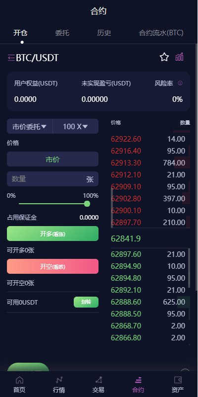 图片[8]-新UI多语言交易所系统/DAPP登陆/合约/期权交易/借贷质押申购/秒合约-天曲海外源码网